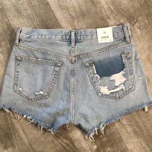 AGOLDE denim short
